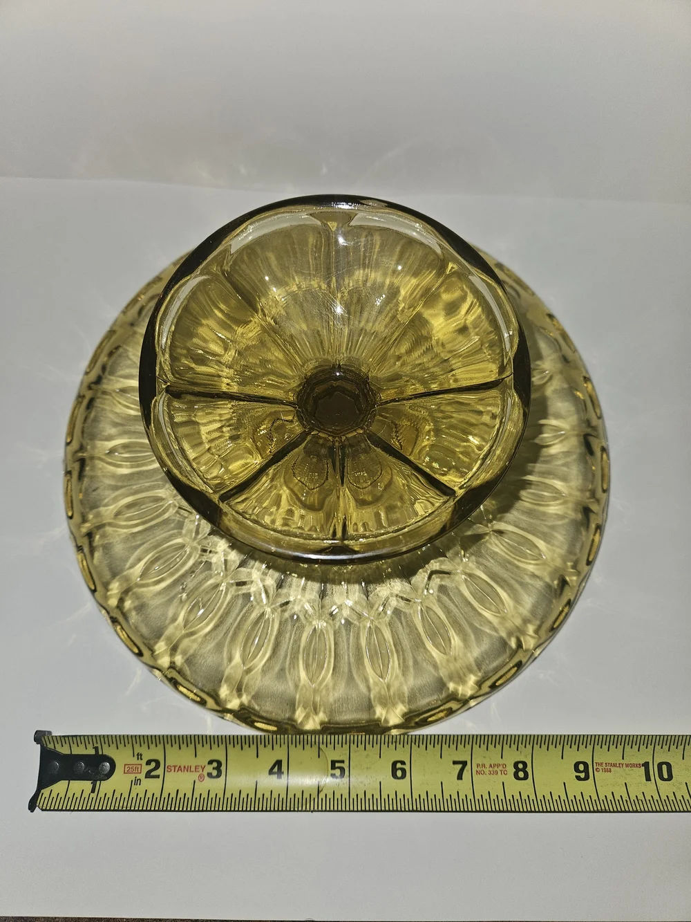 Anchor Hocking decorative amber